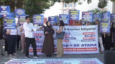 Atanmayan öğretmenler: Düşük kontenjan nedeniyle birçok öretmen atanmadı