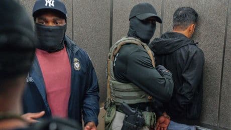 In American life, a growing and forbidding visual rises: the law-enforcement officer in a mask