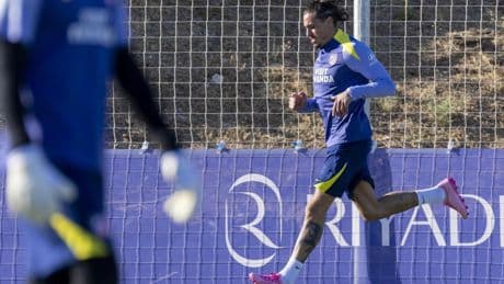 Giménez ya se deja ver, con un plazo de recuperación en mente
