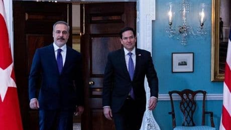 Dışişleri Bakanı Fidan, ABD'li mevkidaşı ile Suriye'yi görüştü
