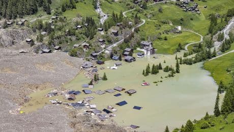 Swiss glacier collapse renews focus on risks of climate change as glaciers retreat around the world