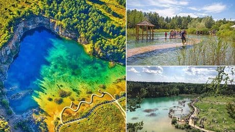 Inside the hidden 'Maldives of Poland' - with crystal-clear waters and £2 beers