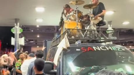 Silly Goose frontman Jackson Foster arrested for pop-up concert at Chicago gas station after Lollapalooza gig