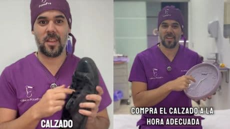 Enrique García, podólogo: “No compres calzado por la mañana: el pie está más dilatado por la tarde y evitarás rozaduras”