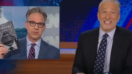 Jon Stewart lashes CNN for hawking anchor’s Biden book: ‘F***ing weird ... Don’t news people have to tell you what they know?’