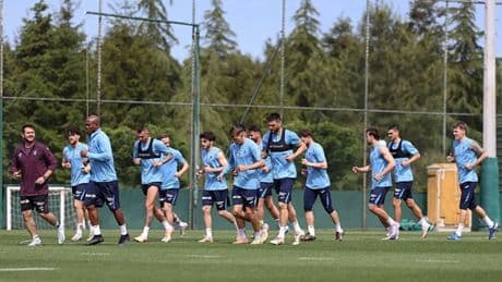 Trabzonspor’da Samsunspor maçı hazırlıkları sürüyor