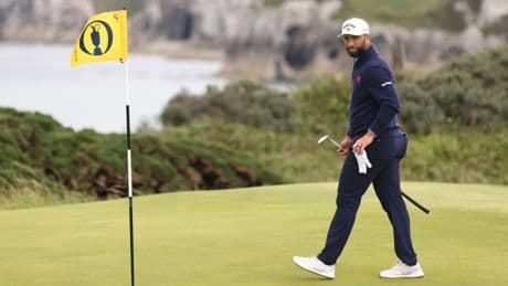 Jon Rahm mejora en la tercera vuelta del British