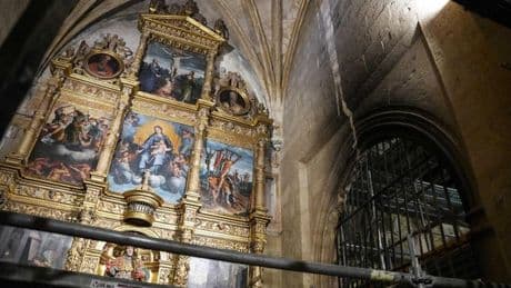 El incendio de la Mezquita-Catedral de Córdoba se originó de forma accidental por una barredora eléctrica