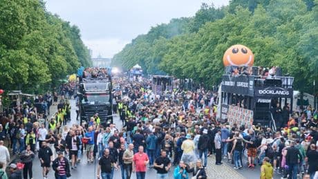 Viele Einsätze für Rettungskräfte bei Berliner Techno-Parade