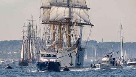 Segelschulschiff: "Gorch Fock" auf Heimreise zur Kieler Woche