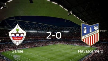 El Sanse vence 2-0 en casa al Navalcarnero