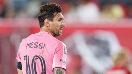 Messi no entrena y es duda para el All-Star de la MLS