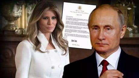 Melania Trump’tan Putin'e özel mektup! 'Tek kalem hamlesiye savaşı bitirecek güce sahipsiniz'