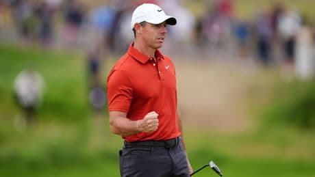 Rory McIlroy makes strong start on day three to climb The Open leaderboard