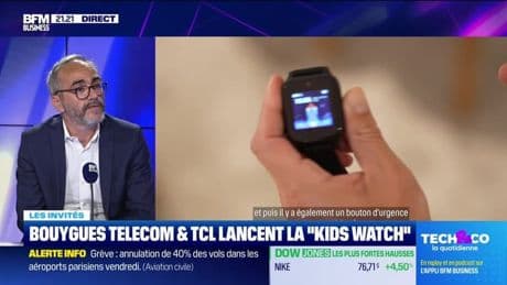 Bouygues Telecom & TCL lancent la "Kids Watch" - 02/07