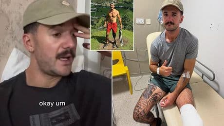 Young man, 29, left traumatised after 'quick trip' to the doctor overseas takes a brutal and terrifying turn: 'I need to get home urgently'