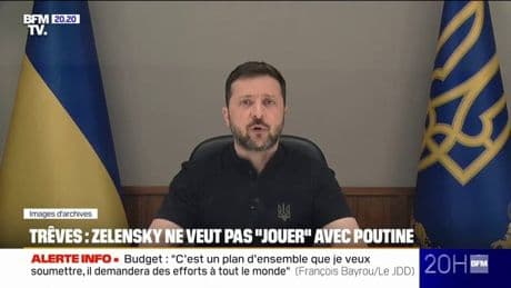 Guerre en Ukraine: Volodymyr Zelensky refuse de "jouer" avec les trêves de Vladimir Poutine