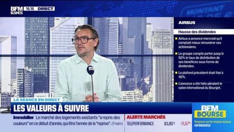 La valeur à suivre : Airbus