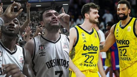 Basketbol Süper Ligi'nde play-off final serisi: Fenerbahçe ve Beşiktaş arasındaki ilk maç yarın