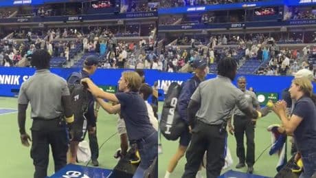 Us Open, tifoso prova a rubare dal borsone di Sinner: cosa è successo