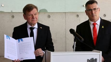Bundesaußenminister Wadephul empfängt Israels Außenminister Saar in Berlin