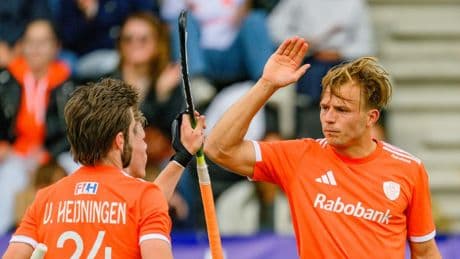 Oranje-hockeyers moeten hard werken tegen India, Van Dam voorkomt shoot-outs