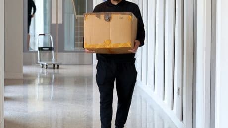 Emotional Leicester fans say ‘delete this’ as club share pics of Jamie Vardy packing his things into a cardboard box