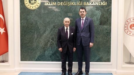 Hikmet Çetin, Bahçeli'nin ardından Murat Kurum'u ziyaret etti