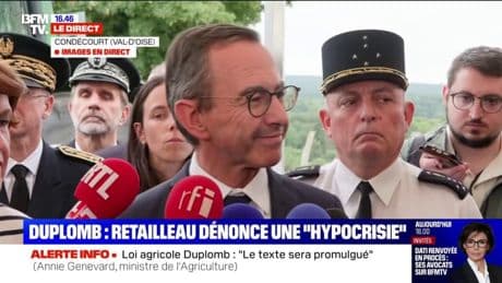 Tensions au sein du gouvernement: "Je suis gaulliste, ça ne fait pas de moi un macroniste", lance Bruno Retailleau