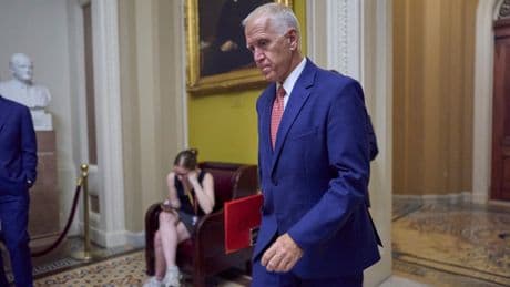 Republican Thom Thillis slams DC ‘hypocrisy’ as he reveals he won’t run again amid public falling out with Trump