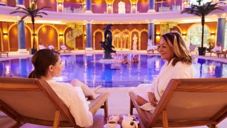 Inside the huge English spa hotel with Mediterranean gardens, 31C pools and free Bentley shuttles
