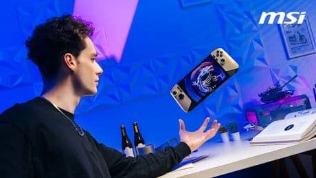 Profitez de la puissance de la console portable MSI Claw pour jouer à vos jeux préférés