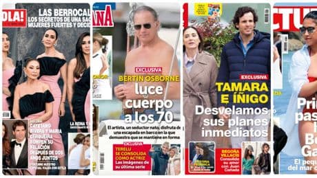 Las Berrocal, Bertín Osborne, Tamara Falcó y Gabriela Guillén protagonizan las portadas