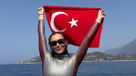 Şahika Ercümen, Serbest Dalış Türkiye Şampiyonası'nda 4 altın madalya kazandı