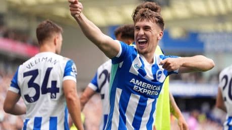 Brighton 2-1 Manchester City: Pep Guardiola beaten again as Brajan Gruda hits late winner