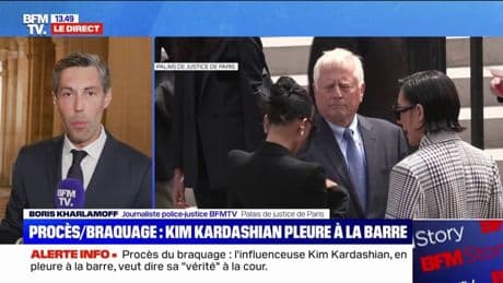 Procès des "papys braqueurs": Kim Kardashian pleure à la barre lors de son témoignage
