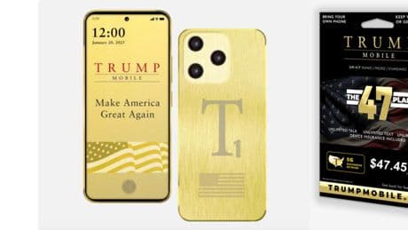 La empresa de Trump lanzará un móvil dorado