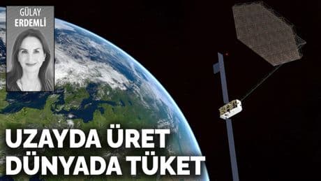 Uzayda üret dünyada tüket
