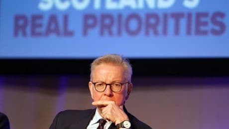 Gove suggest second independence vote will happen if Scots show 'overwhelming desire'