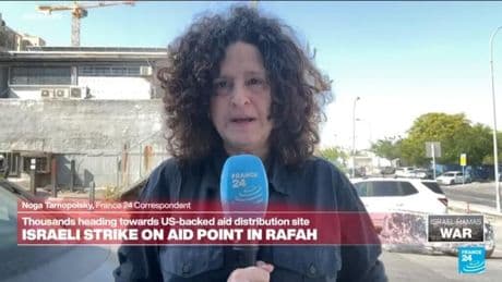 Israeli strike on aid point in Rafah: several Palestinians killed