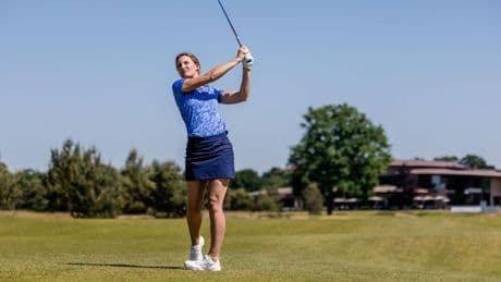 Anne van Dam schittert voor thuispubliek tijdens het Dutch Ladies Open
