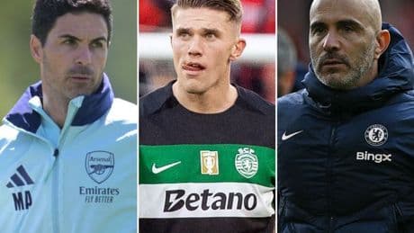 Viktor Gyokeres to Arsenal: Chelsea's huge striker boost after Sporting transfer statement