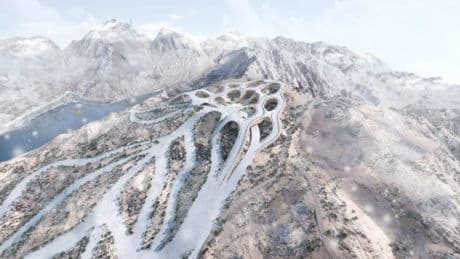 Saudi Arabia’s ‘ski resort in the desert’ in race against time for winter games