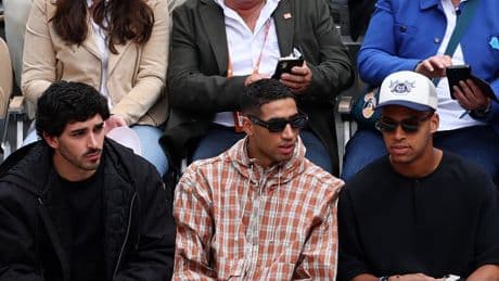 PSG-Inter Milan: à 5 jours de la finale, Hakimi, Doué et Neves applaudis... à Roland-Garros