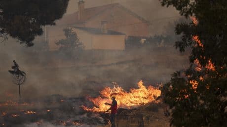 Portugal: les pompiers restent mobilisés après un feu ayant ravagé une surface record de 64.000 hectares de forêts