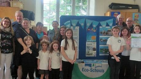 Colvend Primary School delighted with eighth Green Flag Award