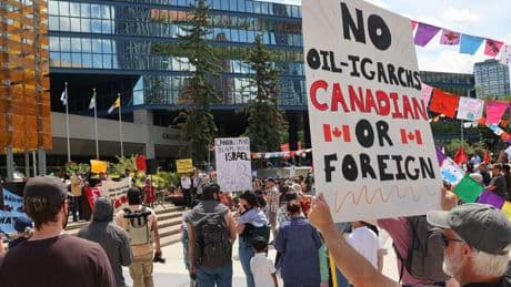 Kanada: Protest gegen G7