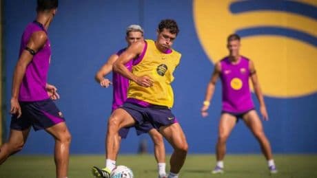 Christensen regresa a los entrenamientos del Barça