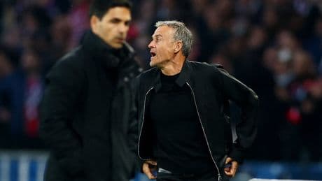 Luis Enrique rejects surprise Mikel Arteta claim after PSG beat Arsenal again