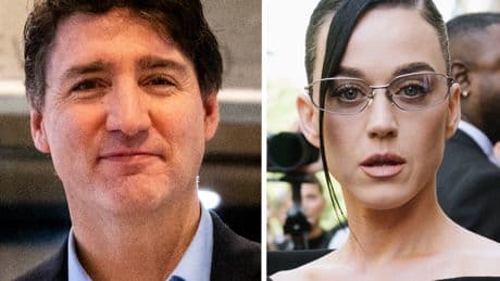 Justin Trudeau dines with pop star Katy Perry in Montreal, goes mountain-climbing with son in Switzerland